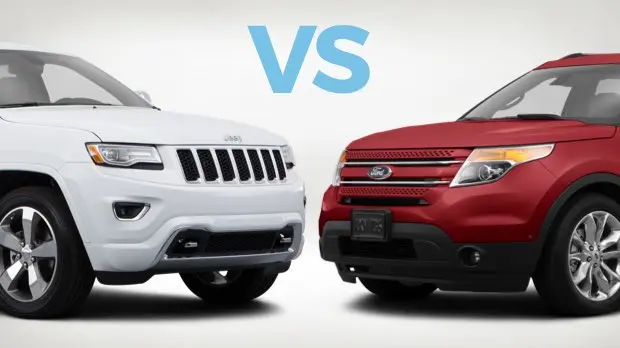 Which SUV? Jeep Grand Cherokee vs. Ford Explorer