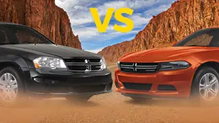 Dodge Charger vs. Dodge Avenger