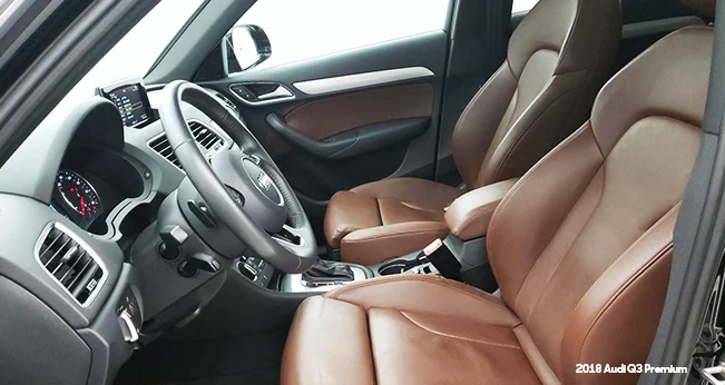Audi Q3: Front Seats | CarMax
