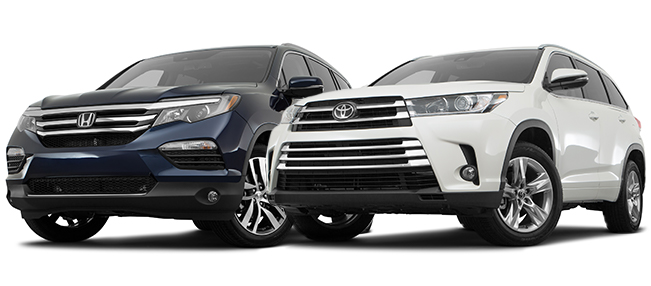 Which is More Reliable: Honda Pilot vs Toyota Highlander Face-Off