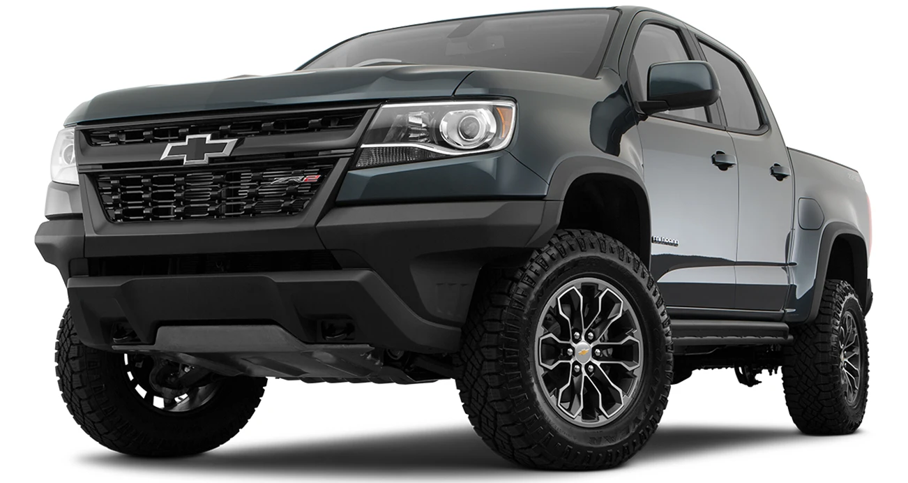Dark green 2018 Chevrolet Colorado ZR2