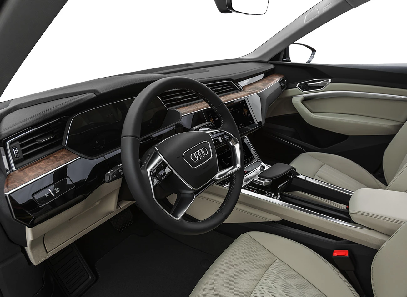 2019 Audi e-tron: Front cab of vehicle