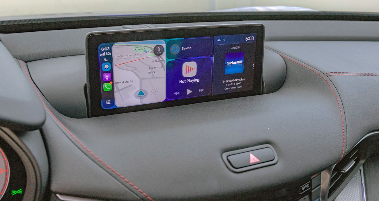 Acura TLX infotainment