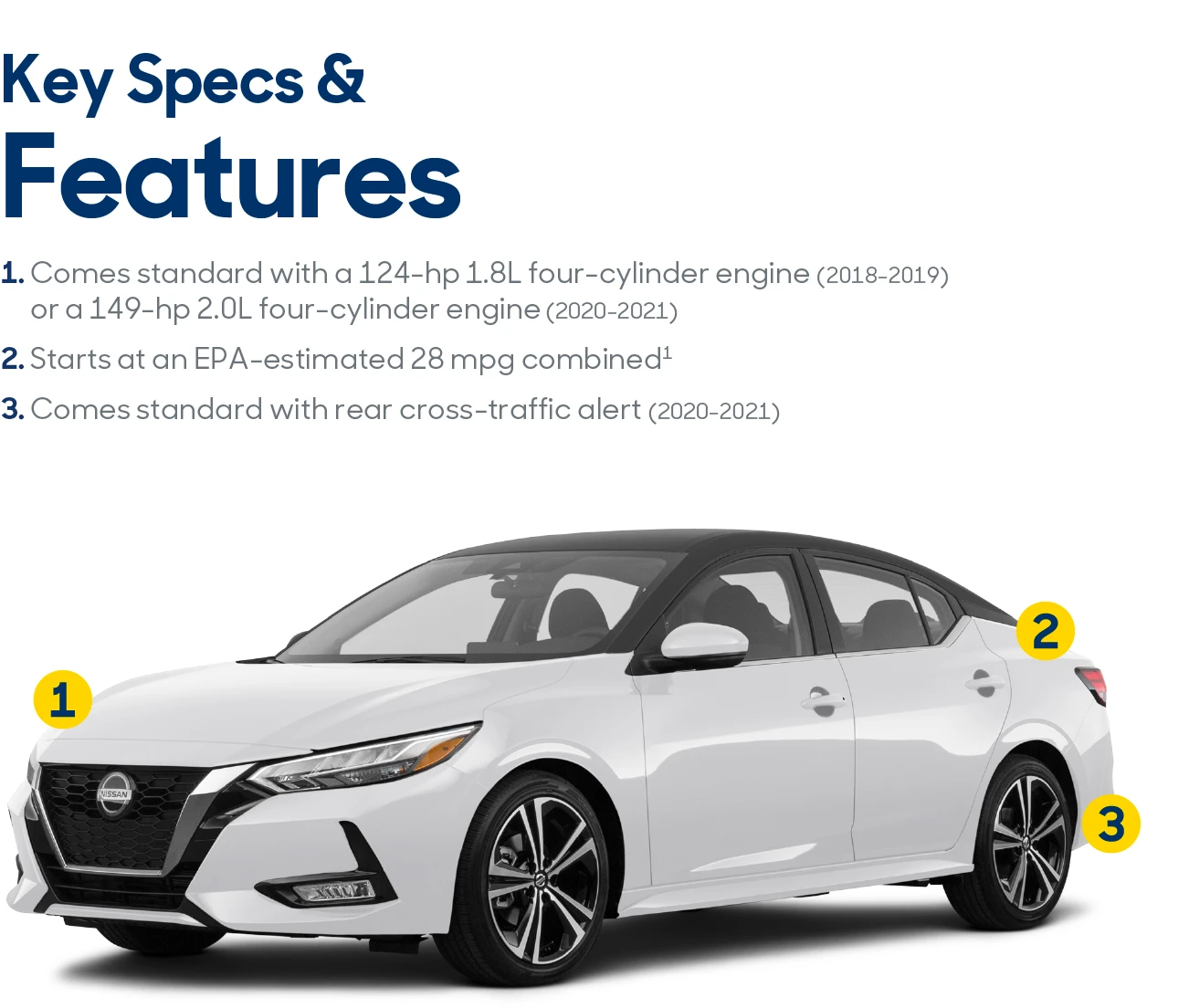 Nissan Sentra: Reviews, Photos, and More: Key Specs and Features | CarMax