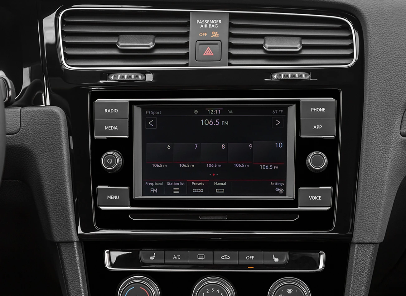 2020 Volkswagen GTI Review: Touchscreen display | CarMax