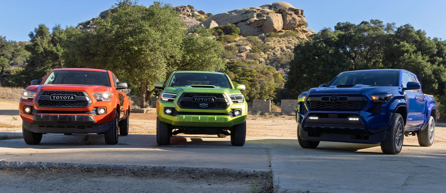 2016 Toyota Tacoma, 2023 Toyota Tacoma, 2024 Toyota Tacoma exterior view 
