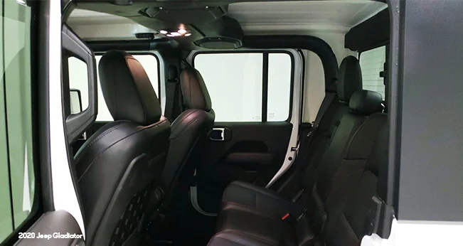 2020 Jeep Gladiator Review: Back Seats | CarMax