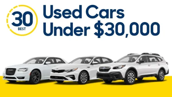 30 Best Used Cars Under $30,000: Abstract | CarMax