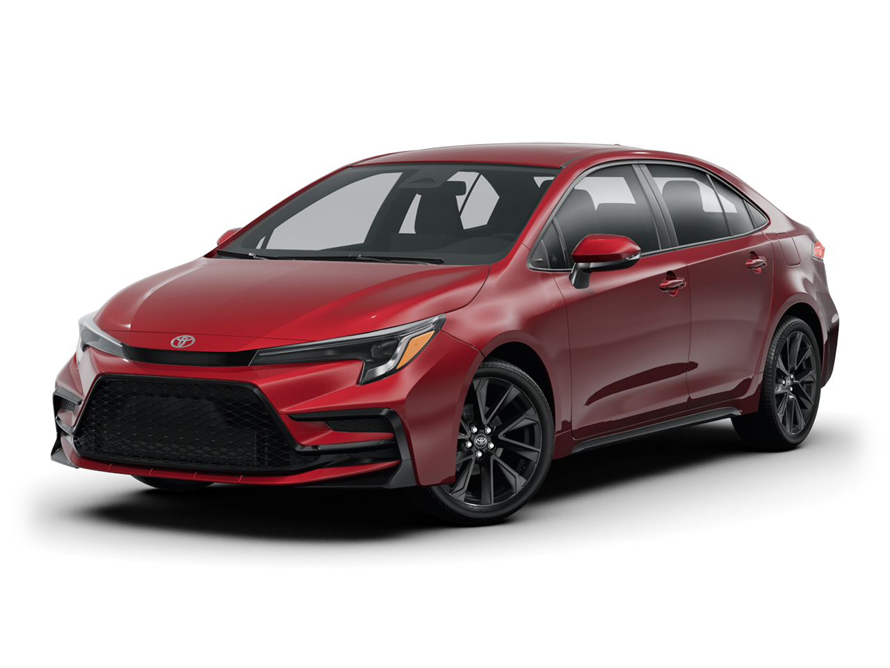 Red 2025 Toyota Corolla
