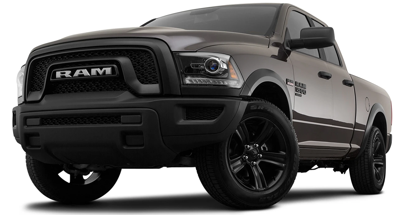 Black 2021 RAM 1500 Classic Warlock