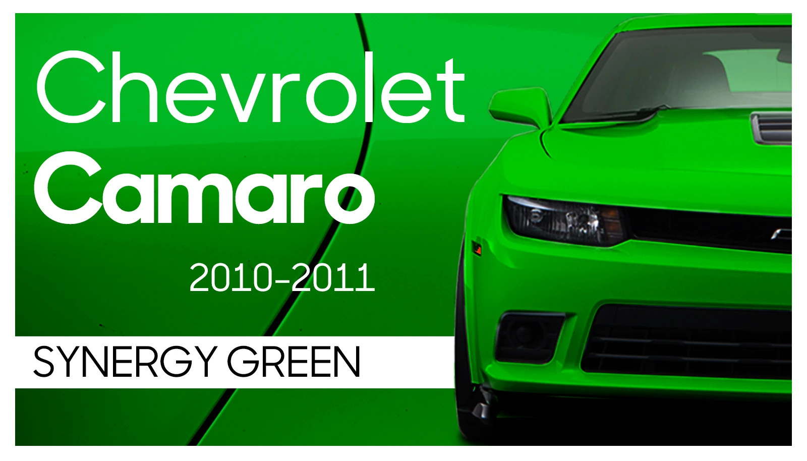 Cheverolet Camaro Synergy Green 2010-2011