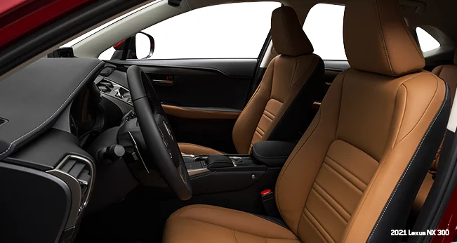 2021 Lexus NX 300 Review: Front seats | CarMax