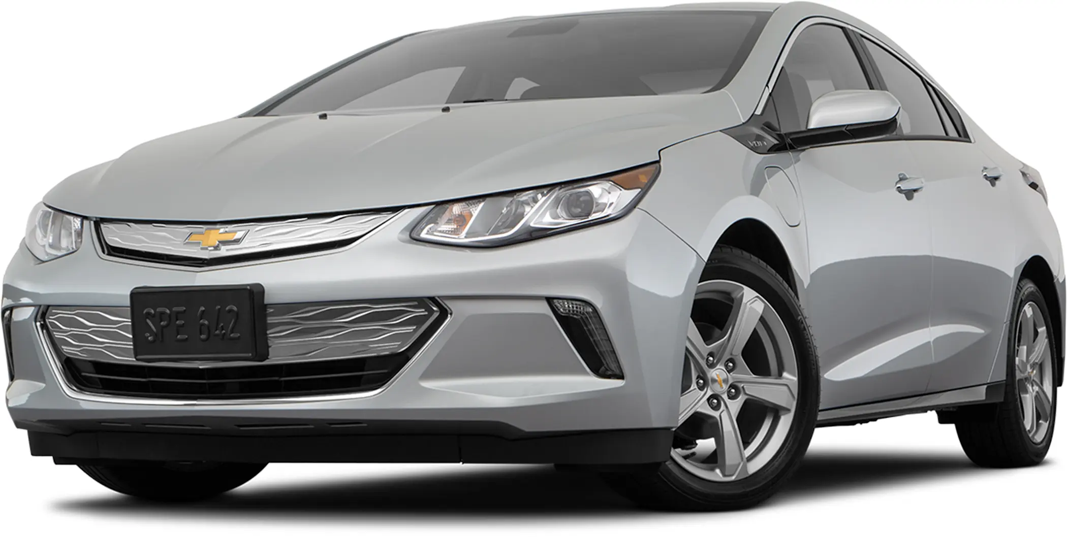 2018 Chevrolet Volt LT Silver exterior shown