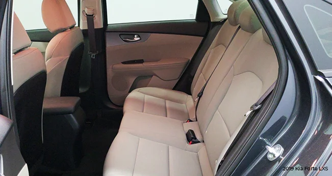 2019 Kia Forte Review: Backseats | CarMax