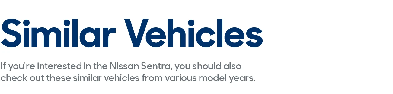 Nissan Sentra: Reviews, Photos, and More: Similar Vehicles | CarMax