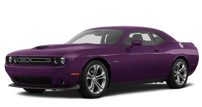 Purple Dodge Challenger 