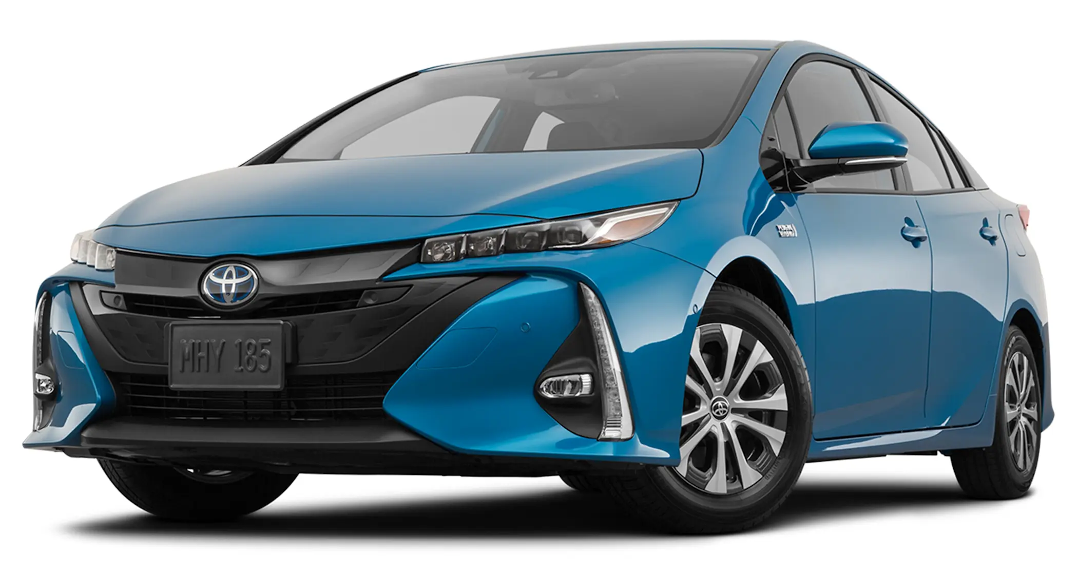 Blue 2022 Toyota Prius Prime Limited exterior