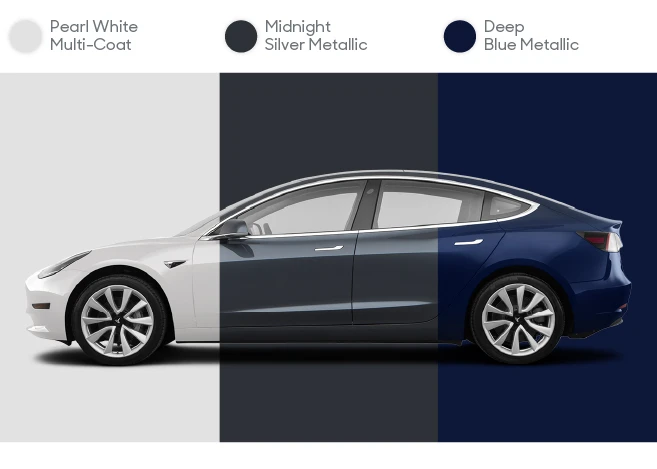 2018 Tesla Model 3: Color Options | CarMax