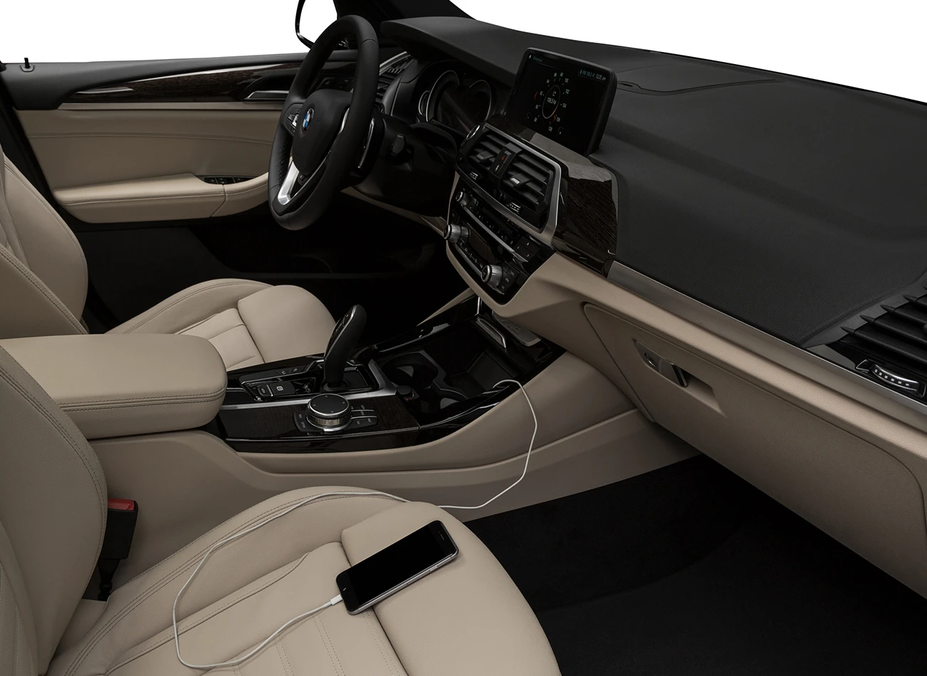 2018 BMW X3: Steering wheel and dashboard | CarMax