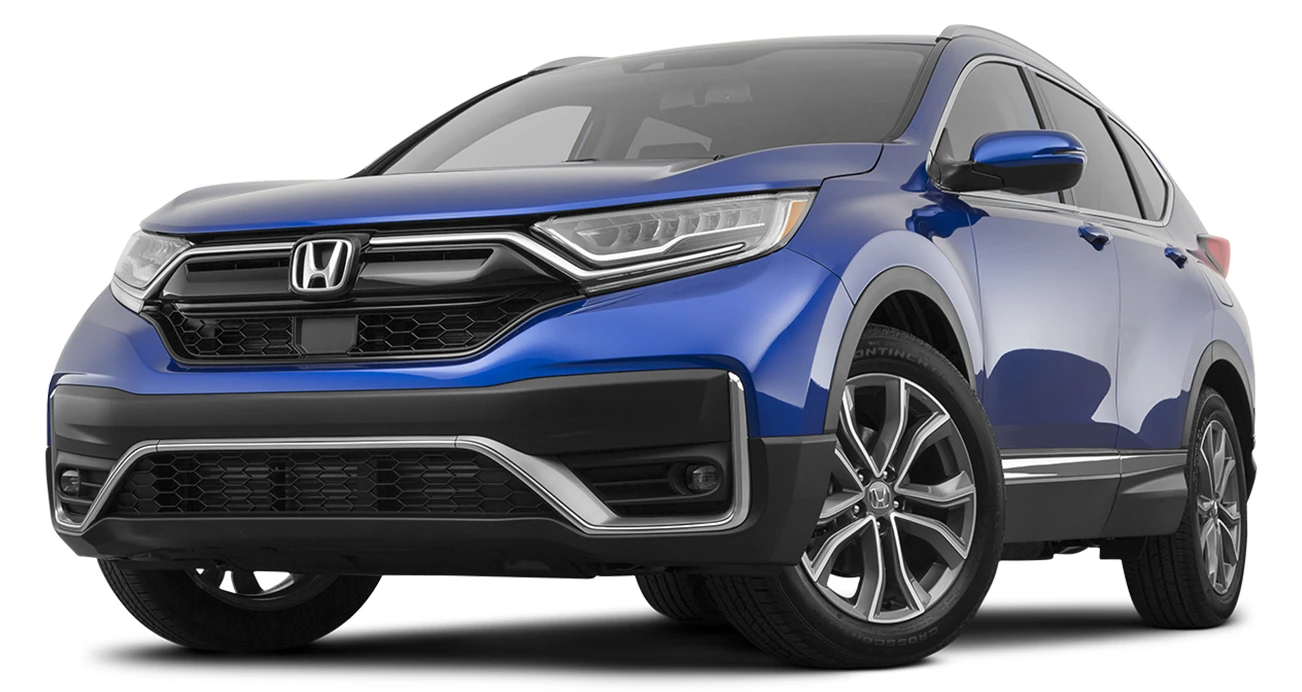 Blue 2020 Honda CR-V Touring 