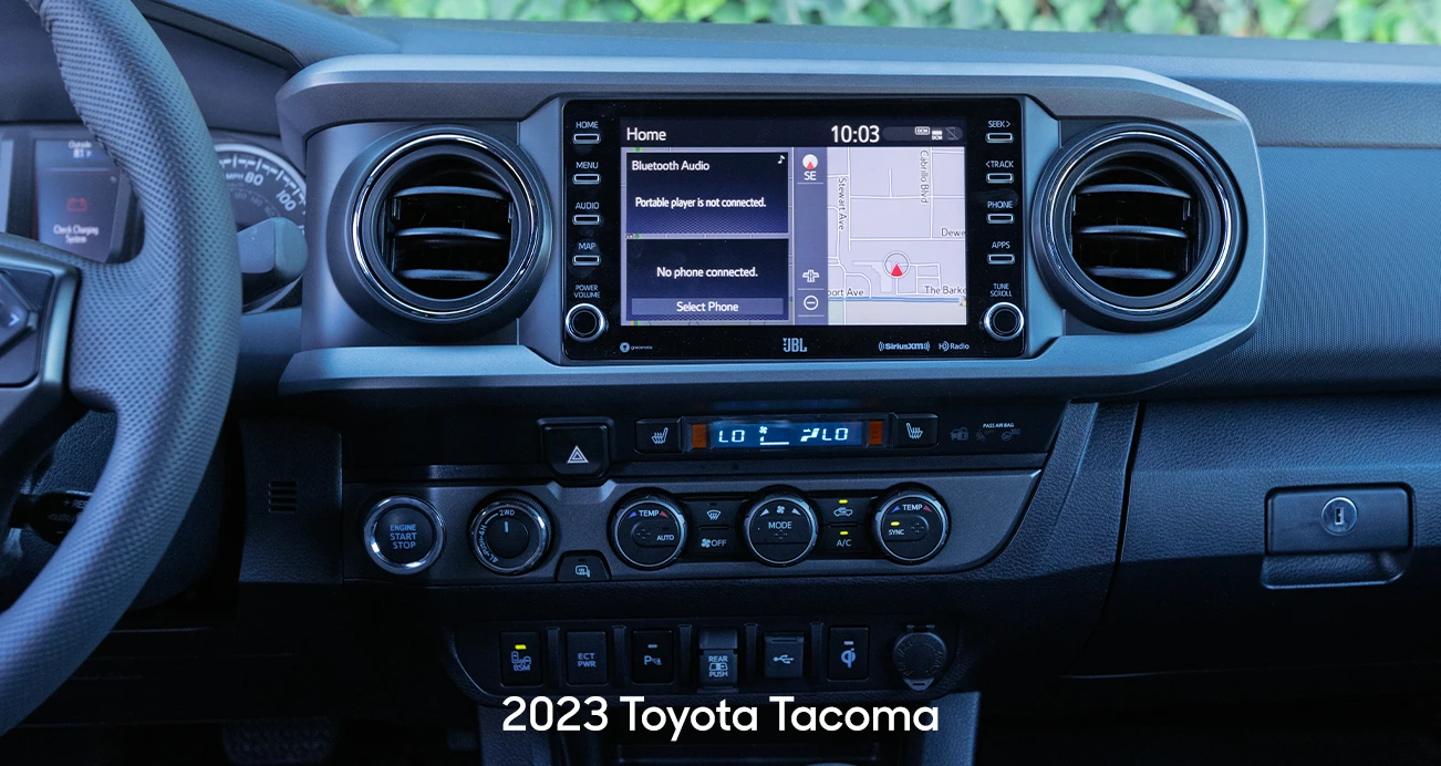 2023 Toyota Tacoma infotainment system