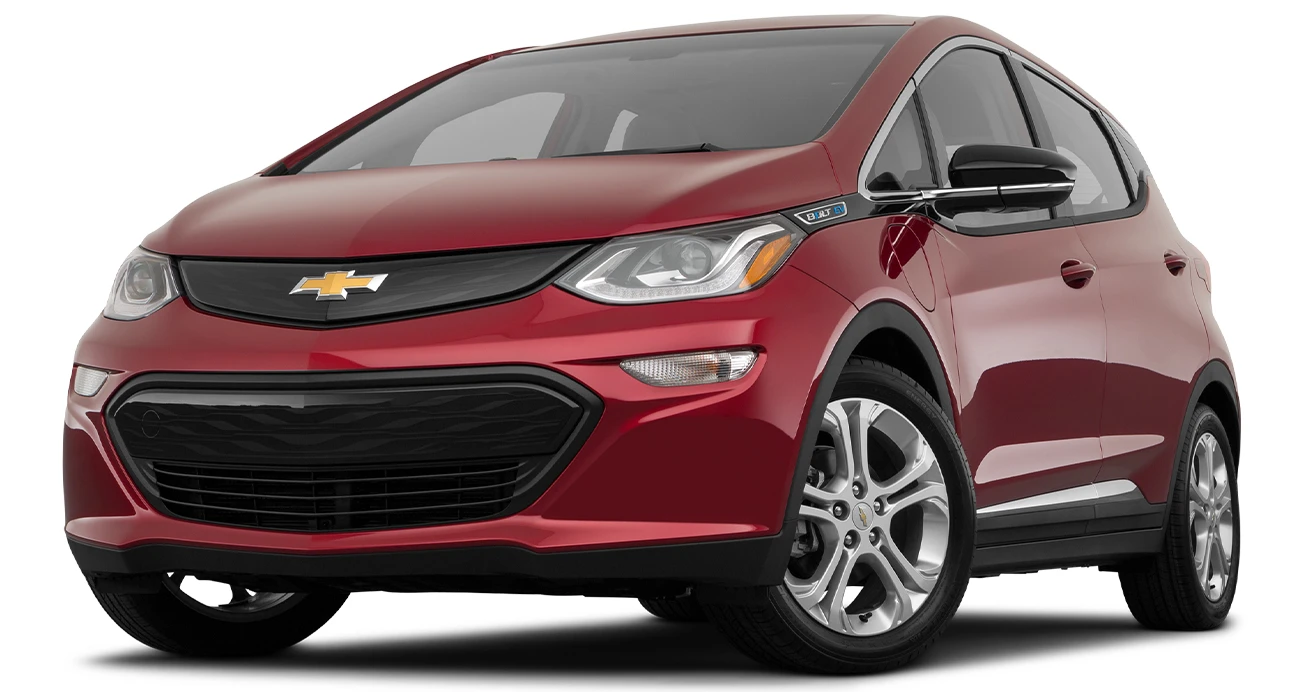 Red 2020 Chevrolet Bolt EV LT