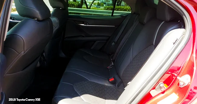 2018 Toyota Camry: Backseat | CarMax