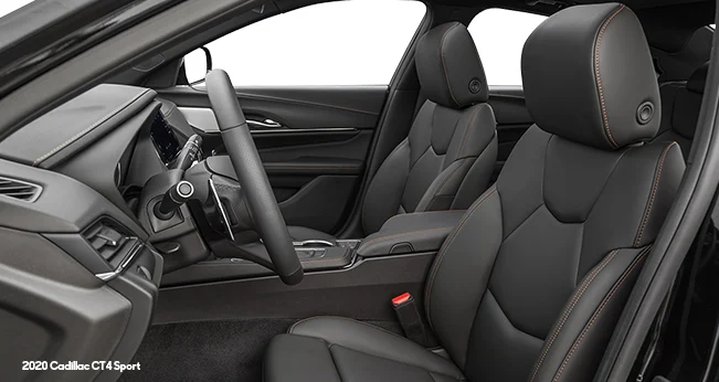 2020 Cadillac CT4 Review: Front Seats | CarMax