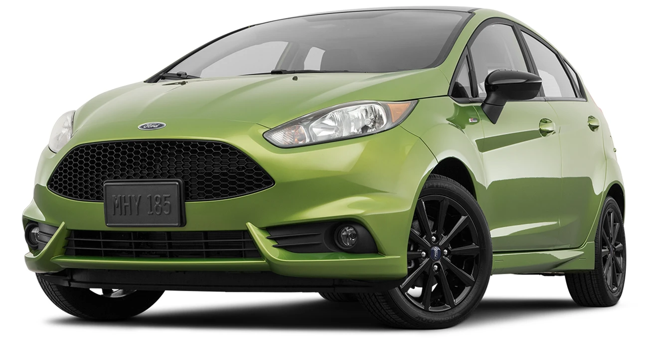 Green 2019 Ford Fiesta ST-Line