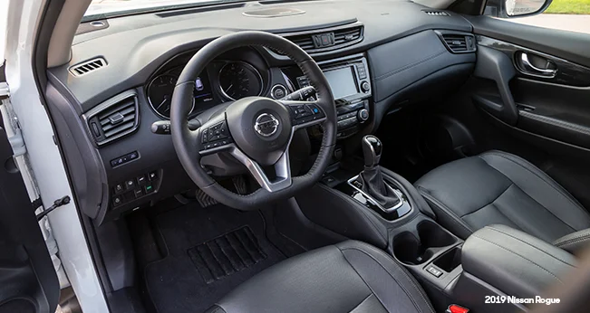 Nissan Rogue Review: Front seat | CarMax