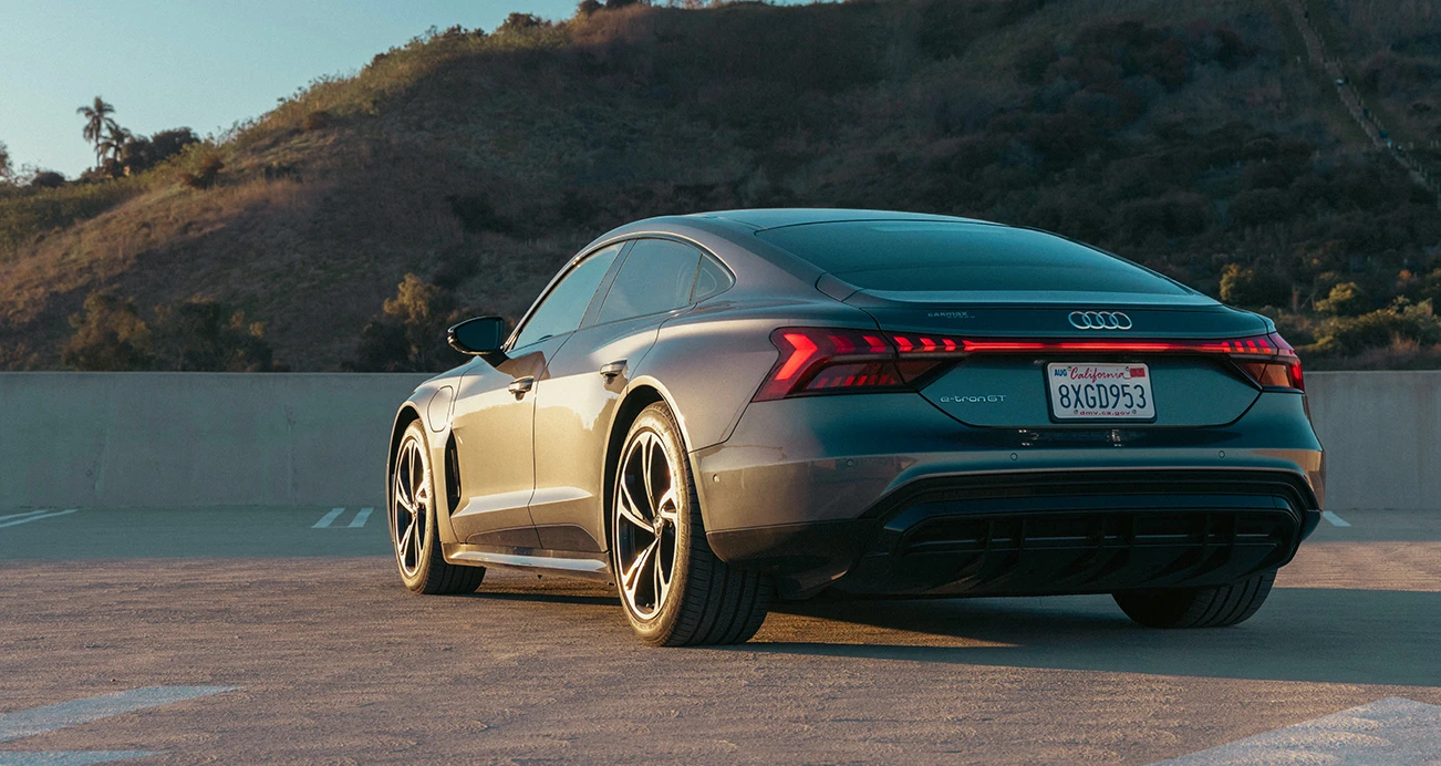 AUDI E-TRON GT rear exterior