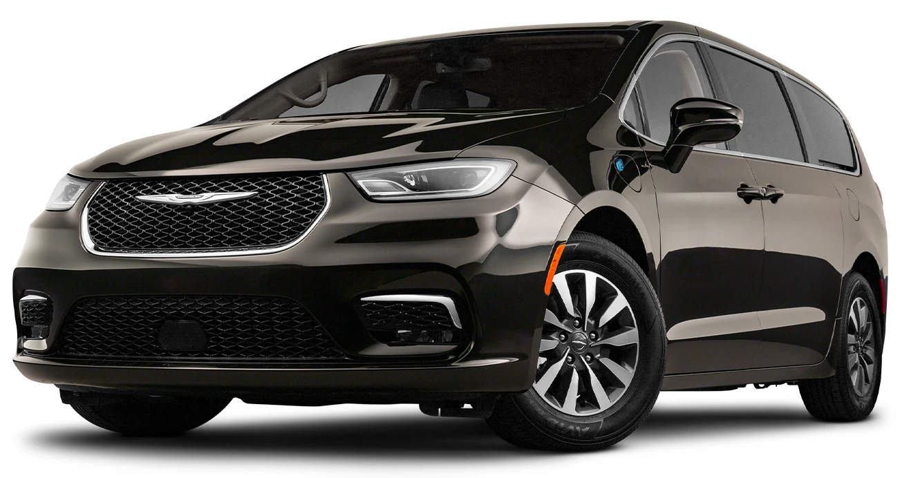 Black 2022 Chrysler Pacifica Hybrid Touring L 