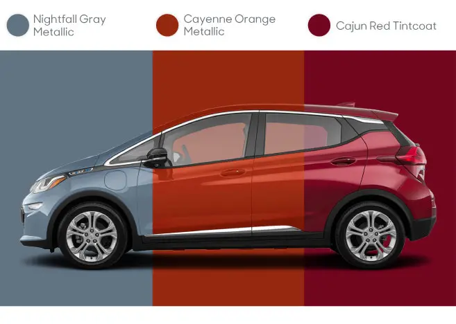 2021 Chevrolet Bolt EV: Color options | CarMax