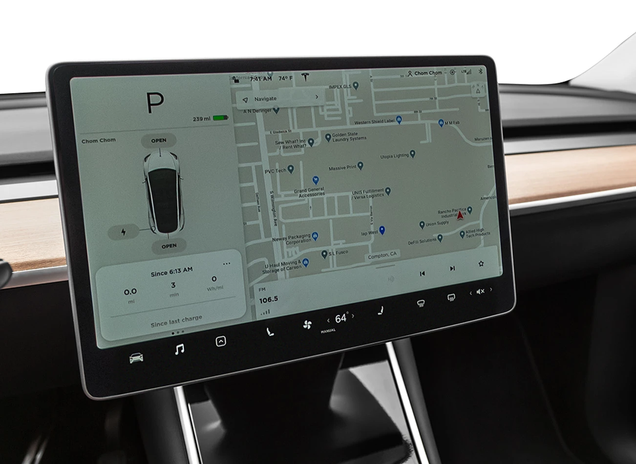 2021 Tesla Model Y Review: 15-inch touchscreen | CarMax
