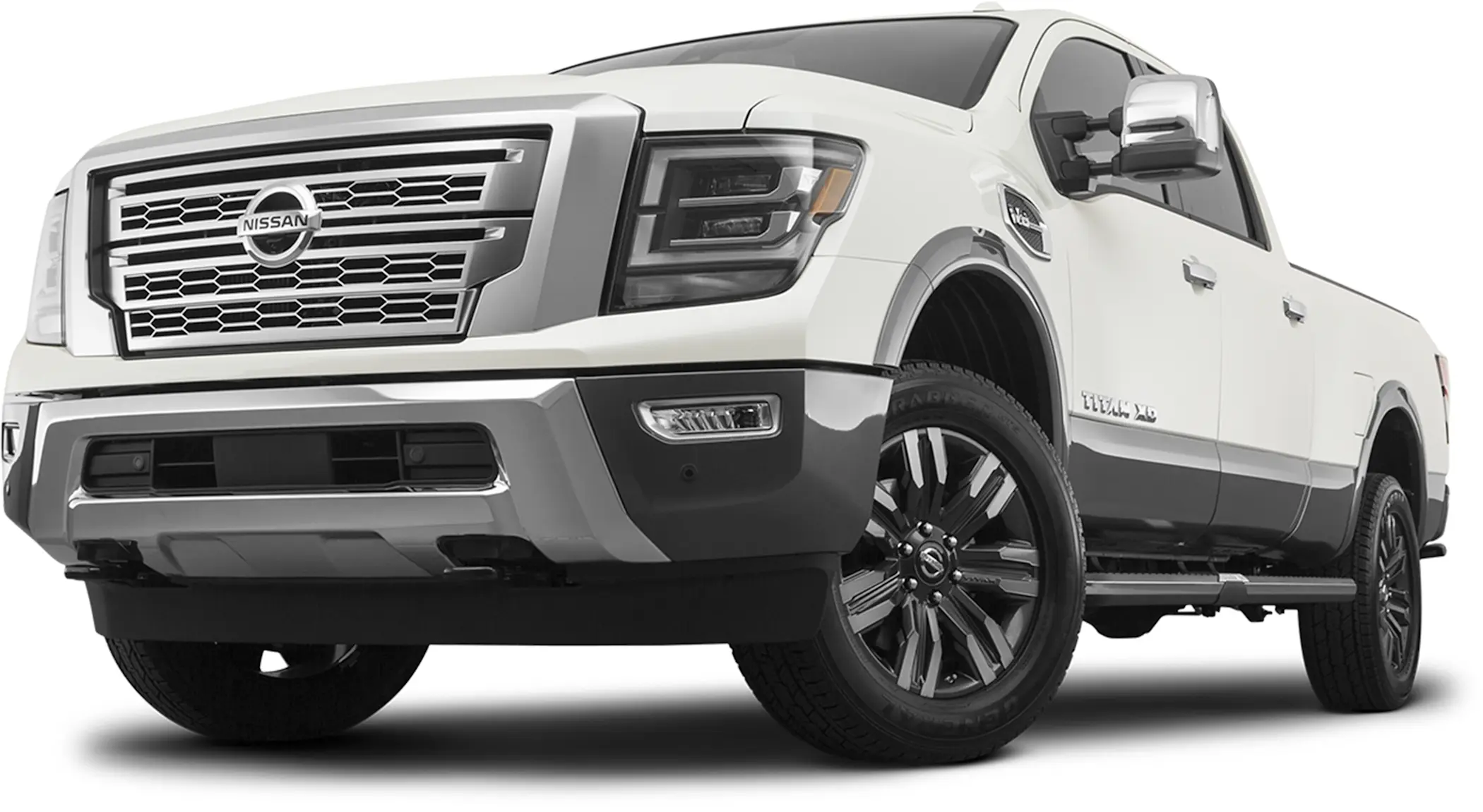 White 2020 Nissan Titan XD Platinum Reserve