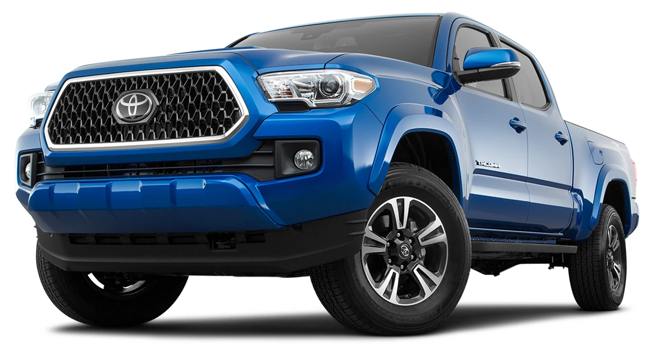 Blue 2018 Toyota Tacoma TRD Sport