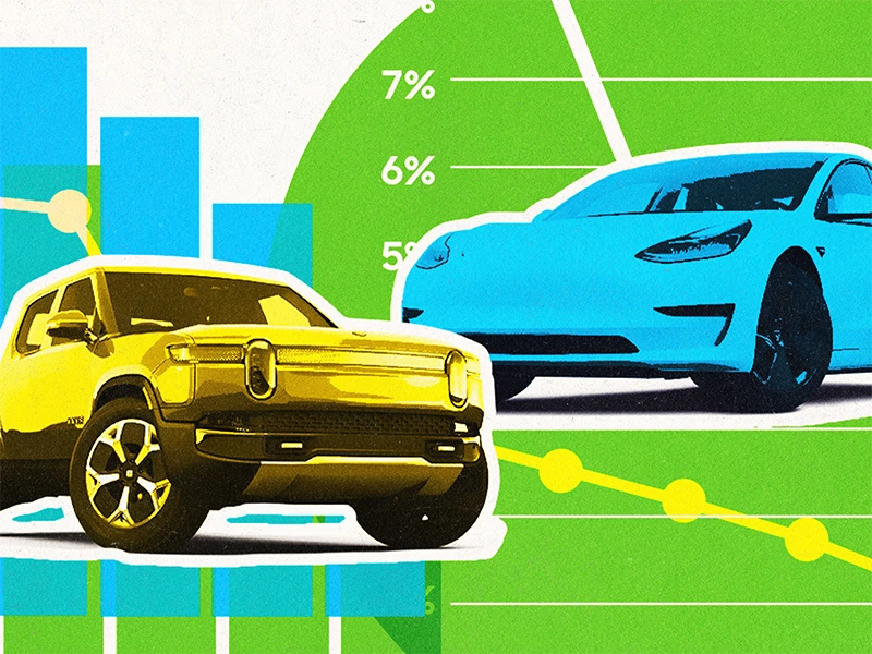 Spring 2025 CarMax Electric Vehicle Consumer Report: Abstract Hero | CarMax