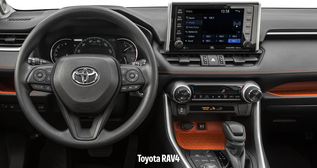 Toyota RAV4 Tech interior view