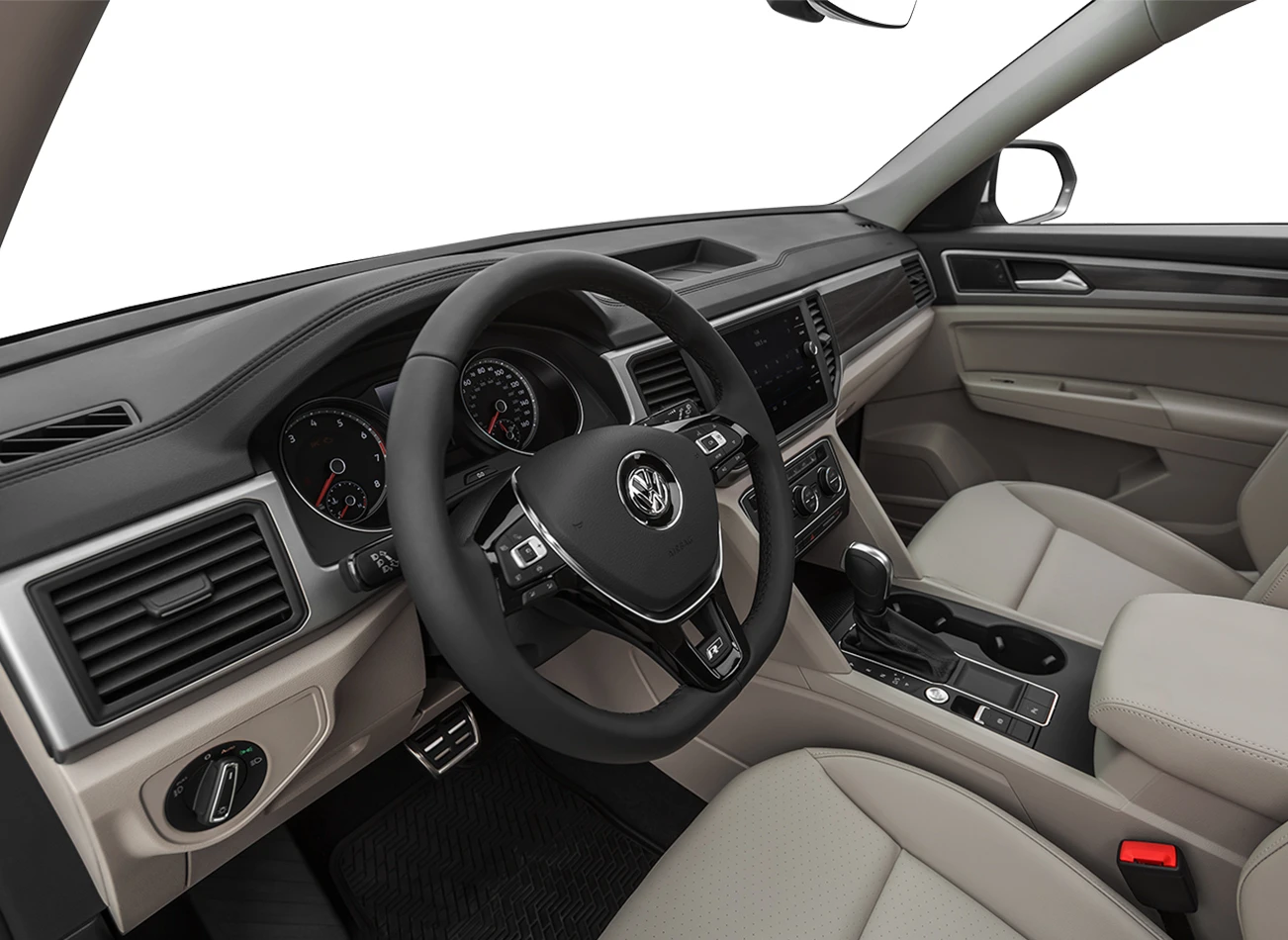 2020 Volkswagen Atlas: Front seats leather trim | CarMax