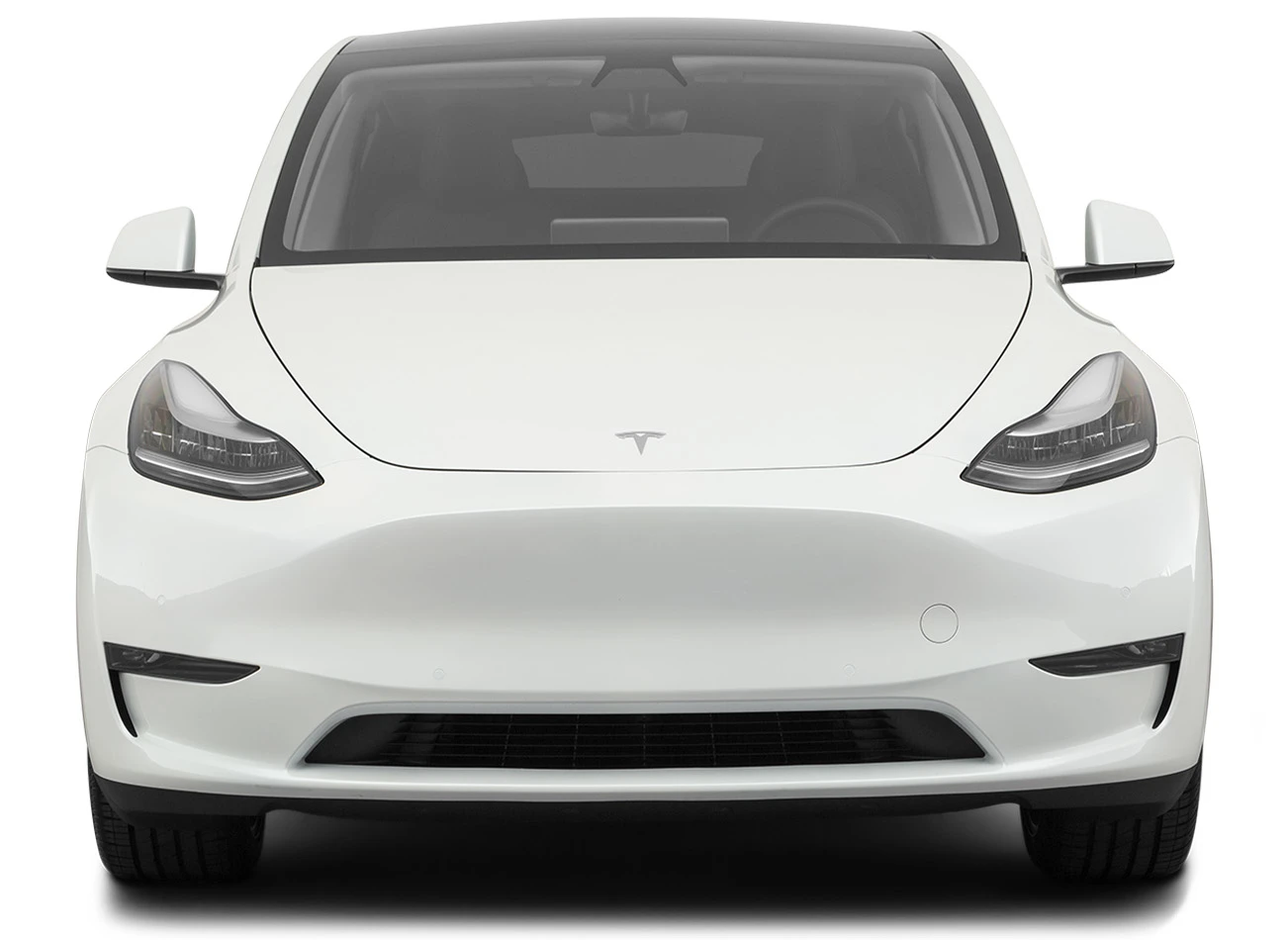 2021 Tesla Model Y Review: Exterior front view | CarMax