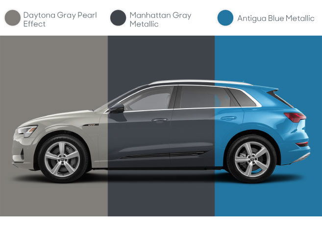 Audi e deals tron colors options