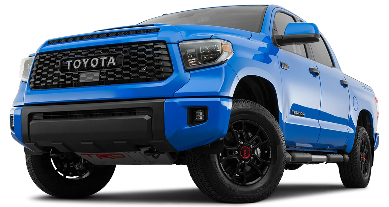 Blue 2019 Toyota Tundra TRD