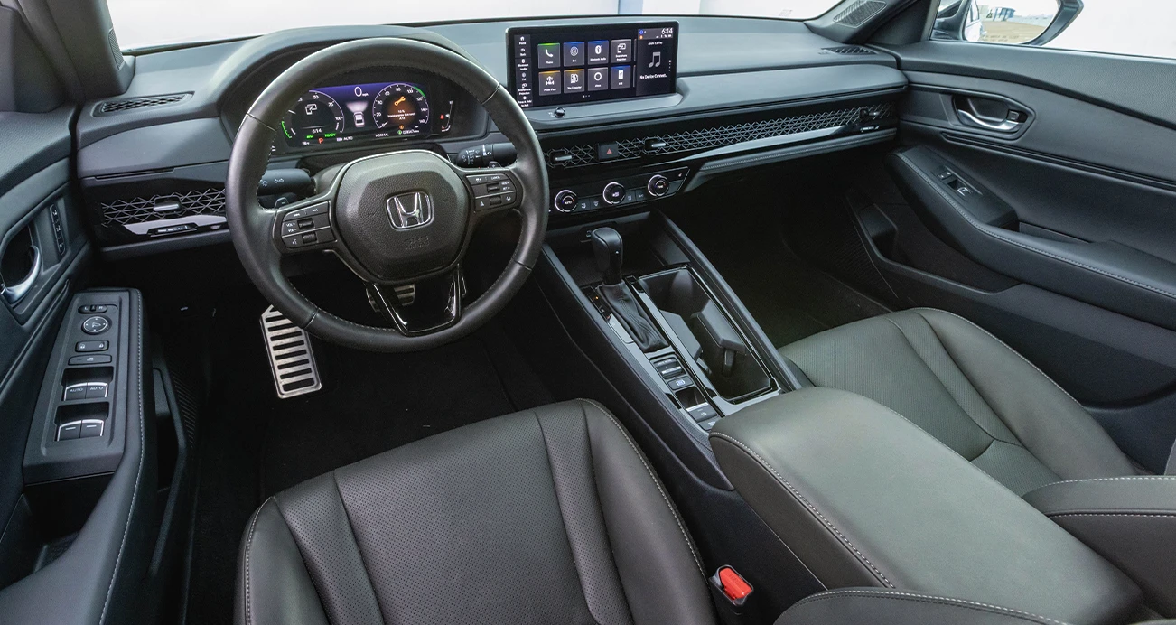 Honda accord interior driver seat