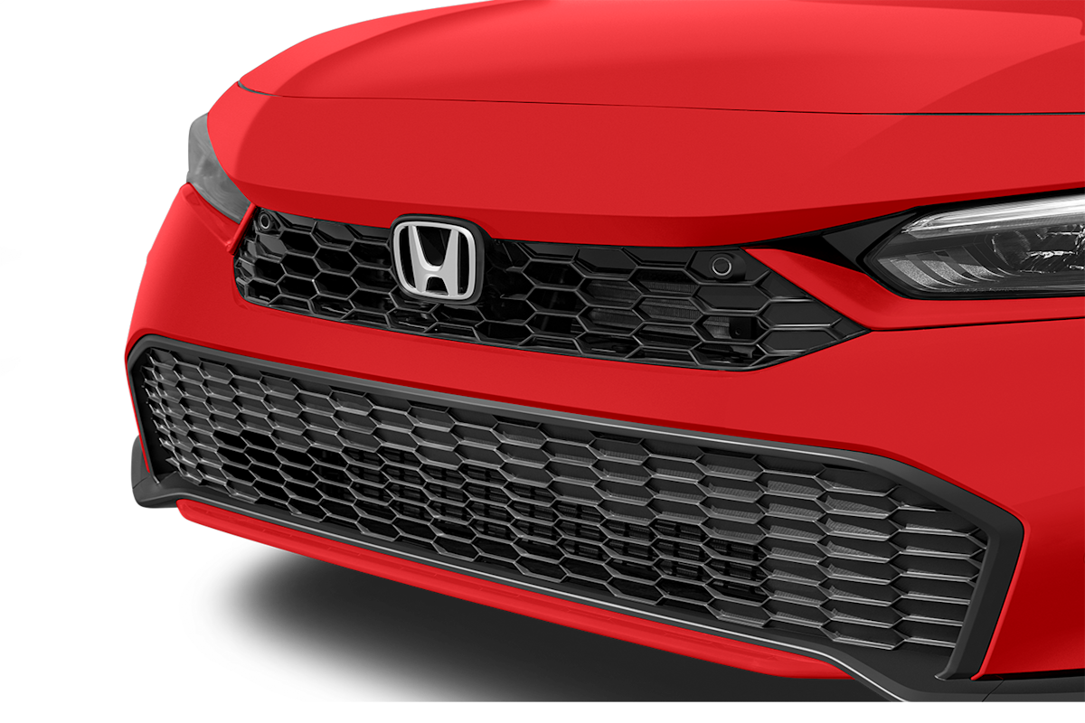Honda Civic front grill exterior 