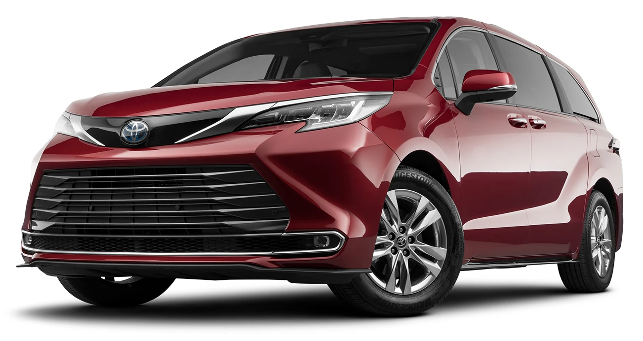 Red 2023 Toyota Sienna Limited