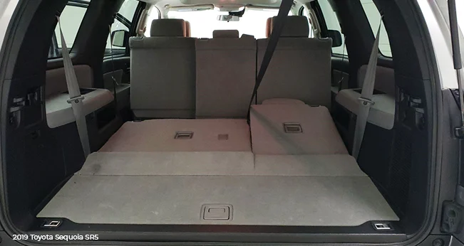 2019 Toyota Sequoia Review: Trunk Cargo | CarMax