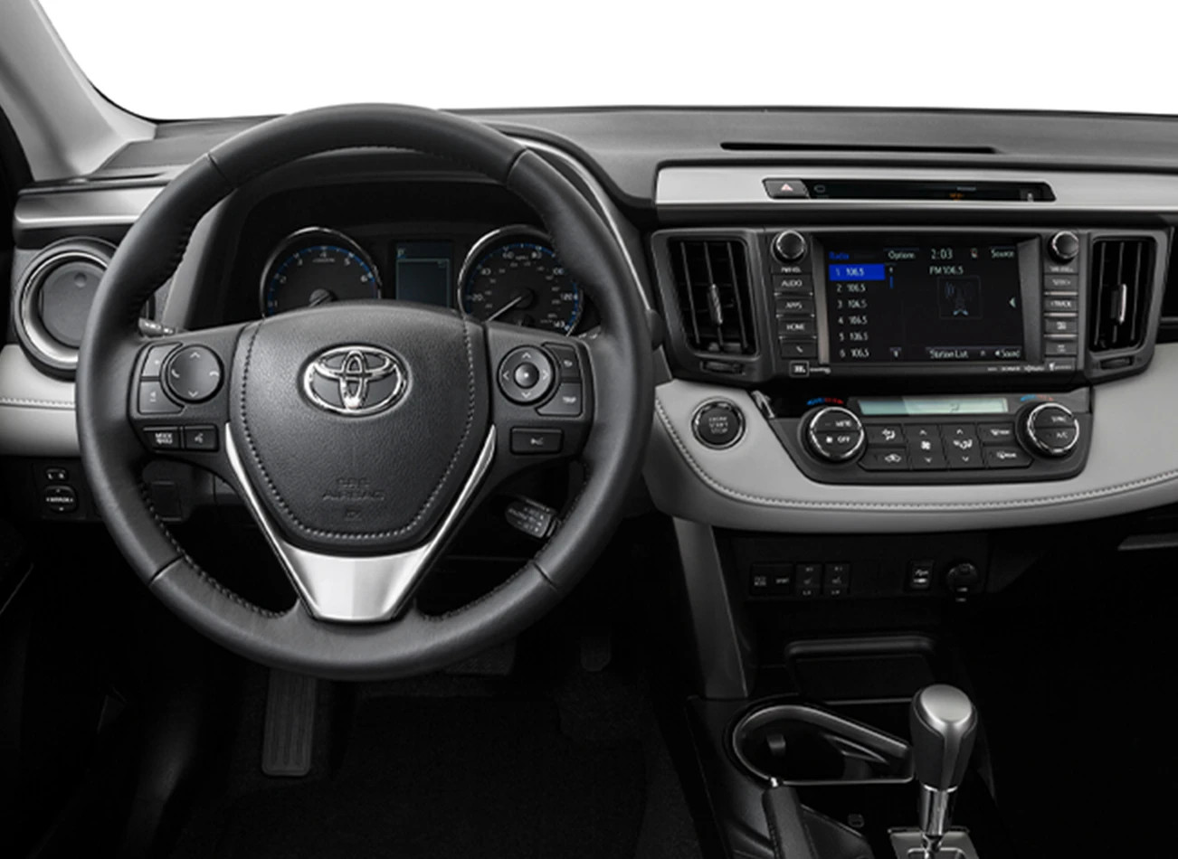 2016 Toyota RAV4 Review: Dashboard | CarMax
