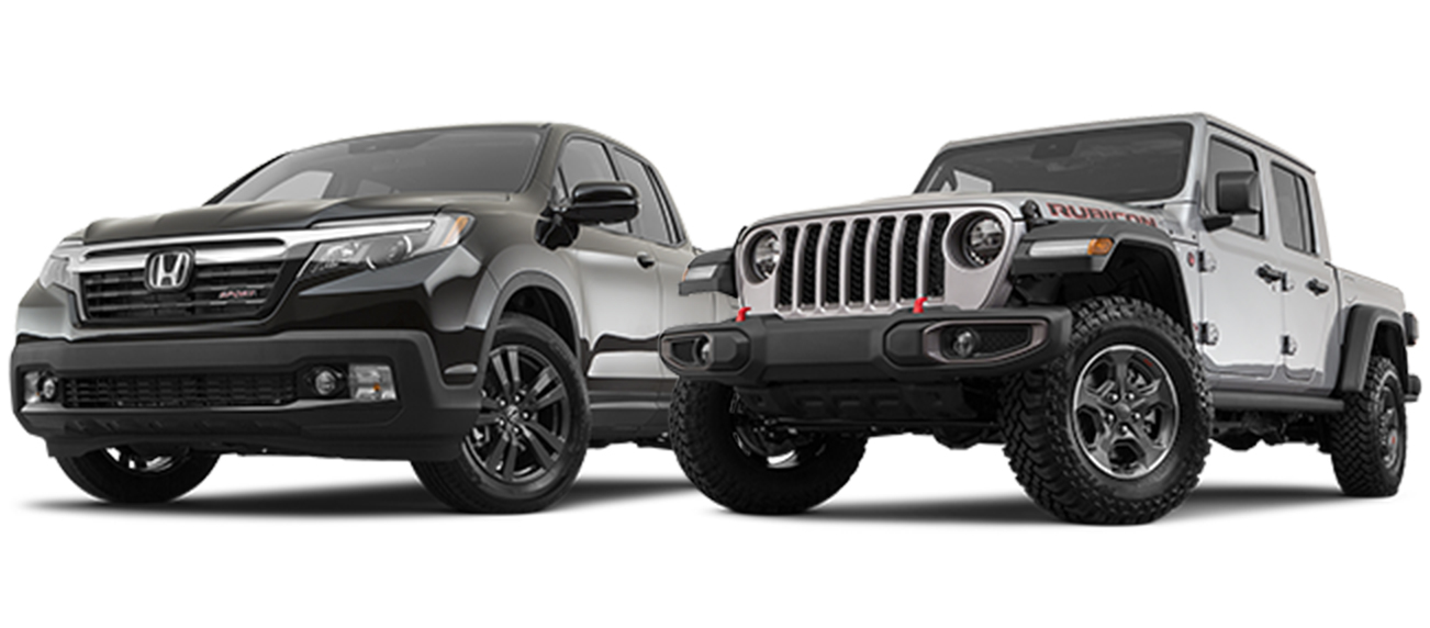 Honda Ridgeline vs. Jeep Gladiator | CarMax