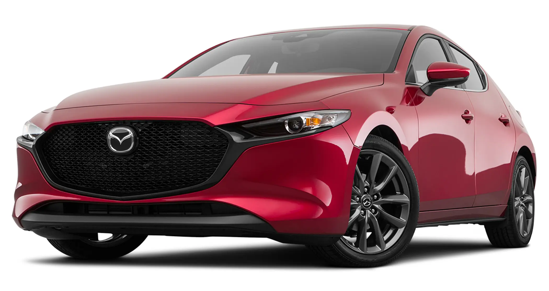 Red 2022 Mazda MAZDA3 exterior