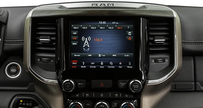 9 Vehicles with Amazing Audio Systems: Ram 1500 Tech | CarMax